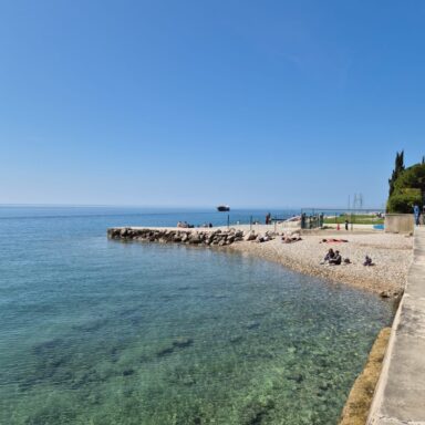PORTOROŽ, Slovinsko – víkendové kúpanie pri mori 055
