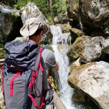 Vodopády Myrafälle a divoká tiesňava Steinwandklamm 008