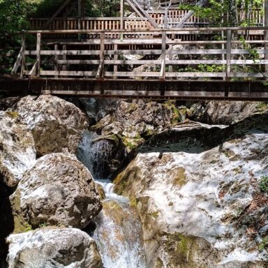 Vodopády Myrafälle a divoká tiesňava Steinwandklamm 001