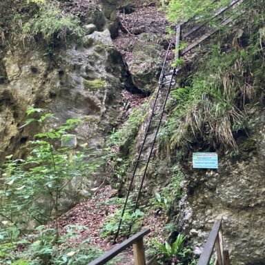 Vodopády Myrafälle a divoká tiesňava Steinwandklamm 020